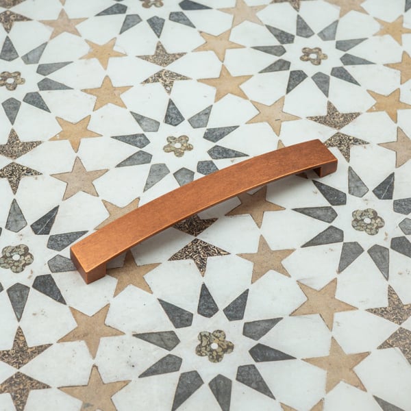 Handle & Home Antique Copper Bow Handles