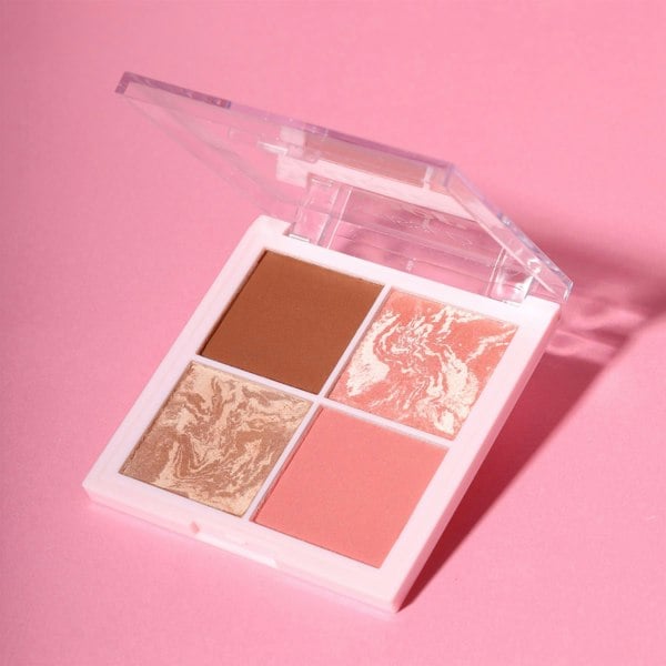 Sunkissed Copper Crush Face Palette - Bronzer, Blusher, Baked Powder