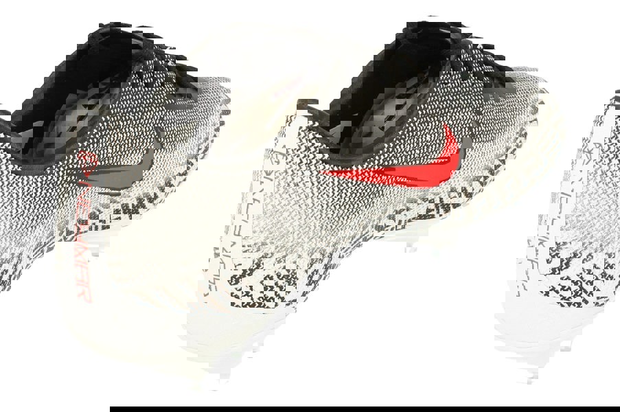 Nike Junior Vapor 12 Elite Njr FG Football Boots Av4792  170 - White Challenge Red Black 170 - Photo 2