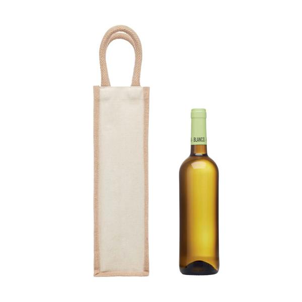 MidOcean Campo Di Vino Jute Wine Bag - Beige - 