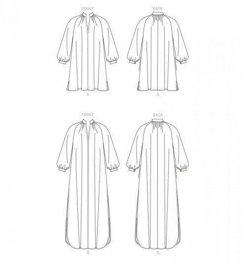 Vogue Sewing Pattern 1803, Dresses for Women, Y (XS-S-M) - Intermediate
