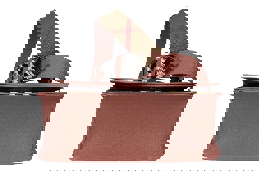 Burberry Mackford Dark Rosewood Crossbody Bag