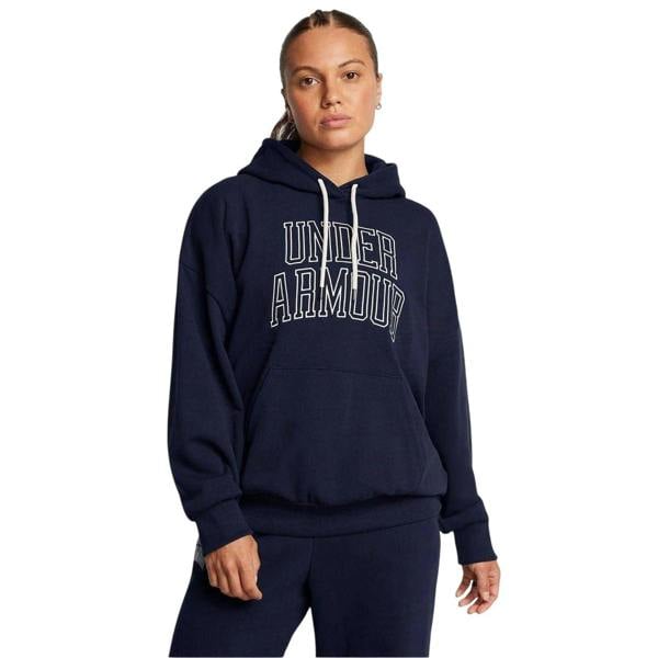 Under Armour Womens/Ladies Icon Icon Drop Shoulder Oversized Hoodie - Blue - 