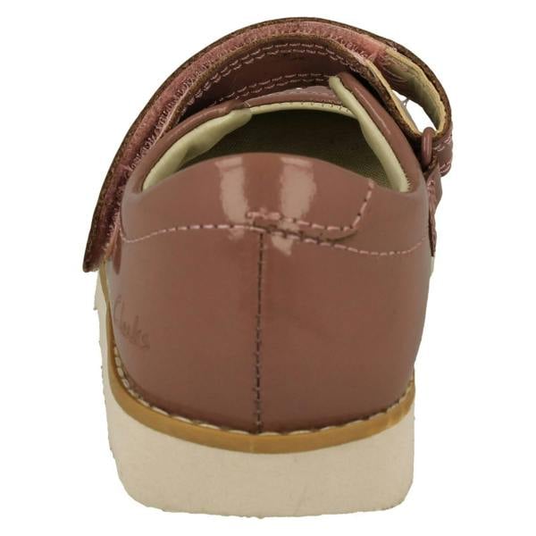Clarks Girls Clarks  Heart Detailed Mary Jane Style Shoes Crown Jane