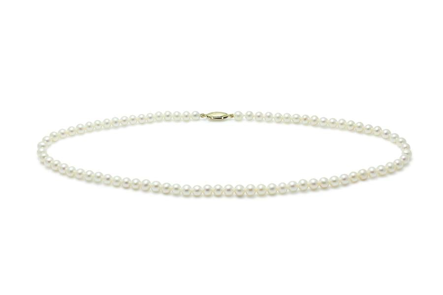 Sarah Layton Round Freshwater Pearl Pendant, 4.5-5mm - 9ct Yellow Gold - NCRPRW5