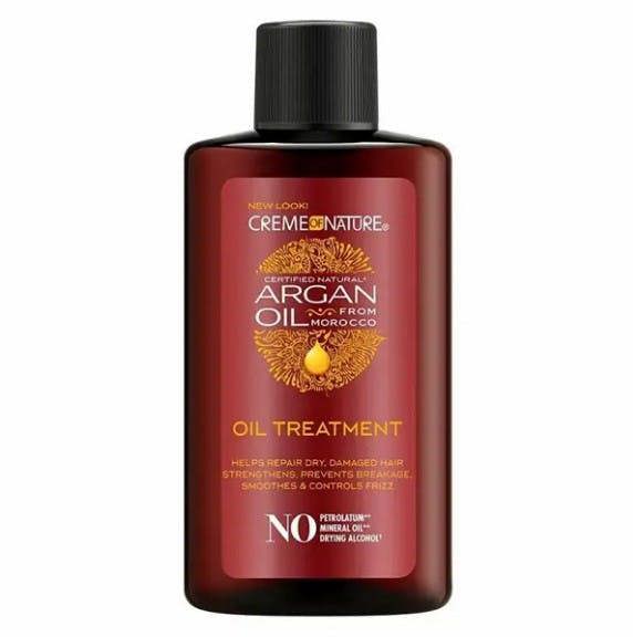 Argan oil hair treatment for dry and damaged hair