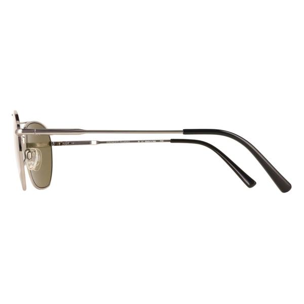 Serengeti Sunglasses Lunger SS545002 Shiny Silver Mineral Polarized 555nm