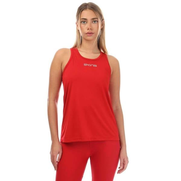 Skins Womens/Ladies Series-3 Bra Tank Top - Red - 