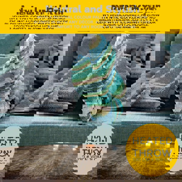 Air Pro Heated Electric Blanket with Digital Controller & 6 Heat Settings - Single 130x160cm