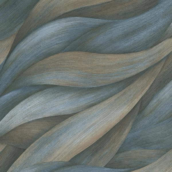 Erismann Leaf Waves Luxury Wallpaper
