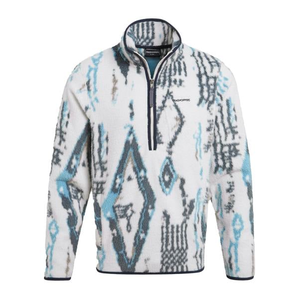Craghoppers Mens Tatton II Half Zip Fleece - Sail White - 