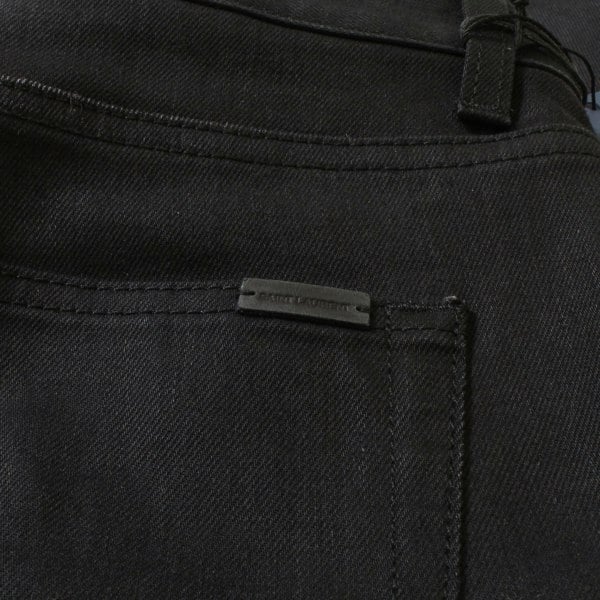 Saint Laurent black skinny fit jeans