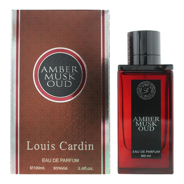Louis Cardin Amber Musk Oud Eau de Parfum 100ml Spray Unisex