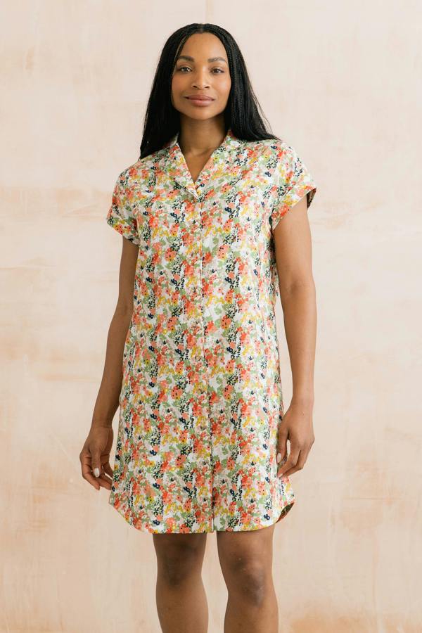 Dawn Nightshirt Mayflower White
