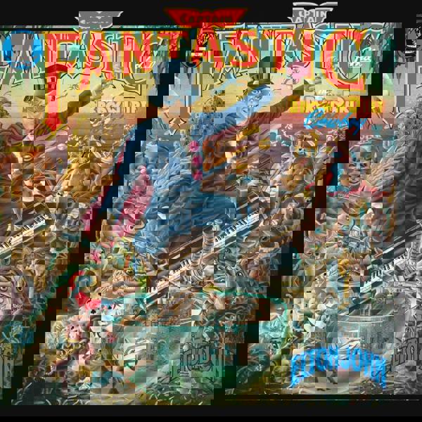 Elton John 'Captain Fantastic and the Brown Dirt Cowboy' (50th Anniversary Edition) 2LP Tri-Colour Vinyl