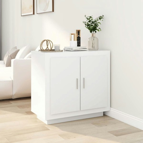 Berkfield Sideboard White 80x40x75 cm Engineered Wood