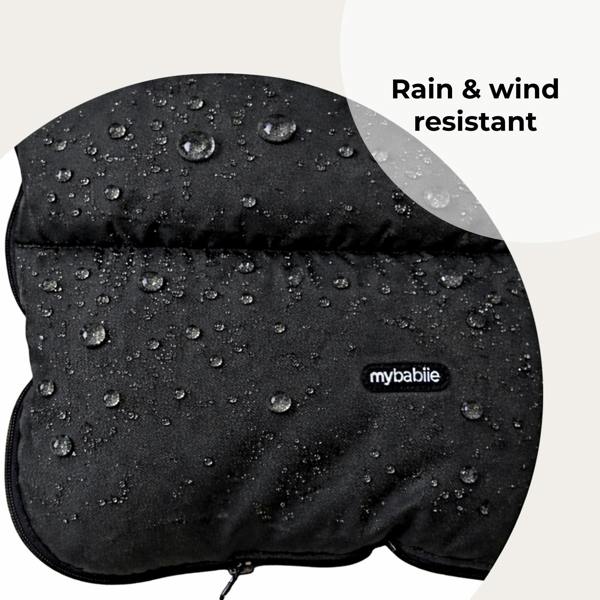 My Babiie Universal Footmuff - Black