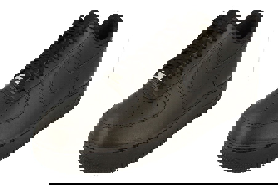 Nike Air Force 1 07 Mens Trainers 315122  001 - Black Black 001 - Photo 0