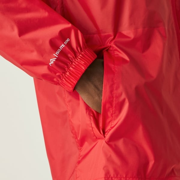 Regatta Men's Pack It III Waterproof Pack Away Jacket - Danger Red