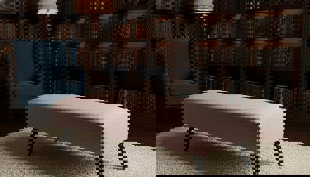 ISTOOLS Premium Stitched Footstool Bench & Coffee Table – Non-Storage