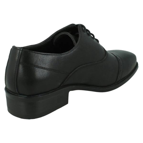 Spot On Boys Low Heel Lace Up Smart Shoes N1158