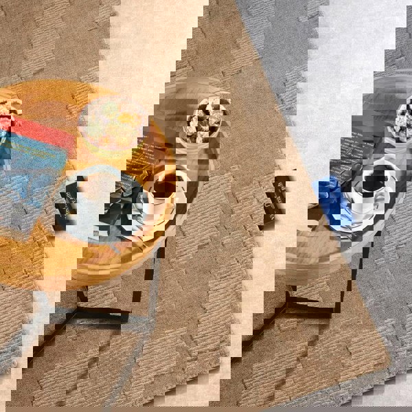 The Rugs Hand-Woven Abstract Design Wool Rug