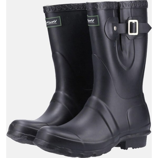 Cotswold Windsor Rubber Women's Black Wellington Boots