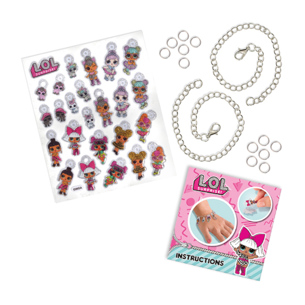SES Creative L.O.L. - Puffy sticker bracelets