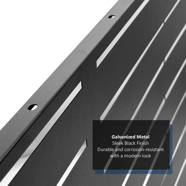 Nicoman Metal Indoor/Outdoor Privacy Screen 90cm x 180cm - Slats