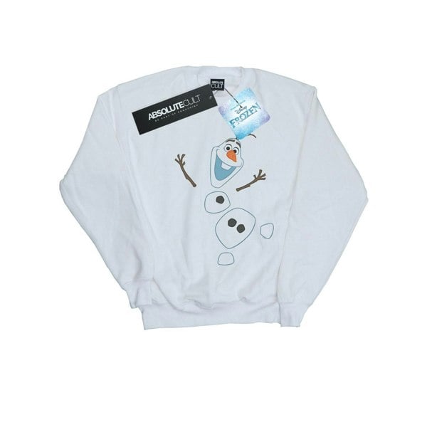 Disney Boys Frozen Olaf Deconstructed Sweatshirt - White