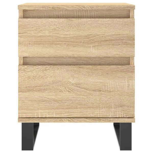 Berkfield Bedside Cabinet Sonoma Oak 40x35x50 cm Engineered Wood