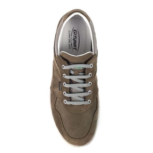 Top-down view of Grisport Winchcombe active shoes with leather lined insole
