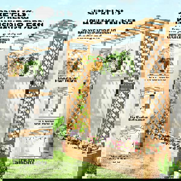 Multi-functional Garden Bed