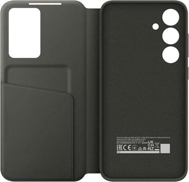 Samsung Galaxy S24 FE Smart View Wallet Case Black EF-ZS721CBEGWW