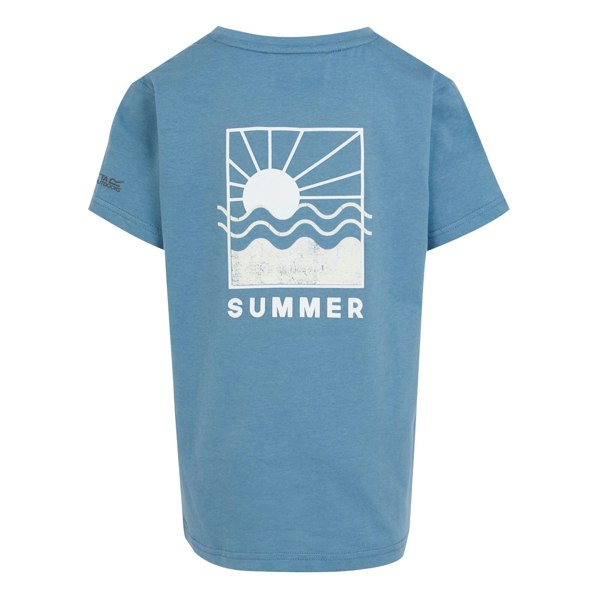 Regatta Childrens/Kids Bosley VII Sunrise T-Shirt - Coronet Blue