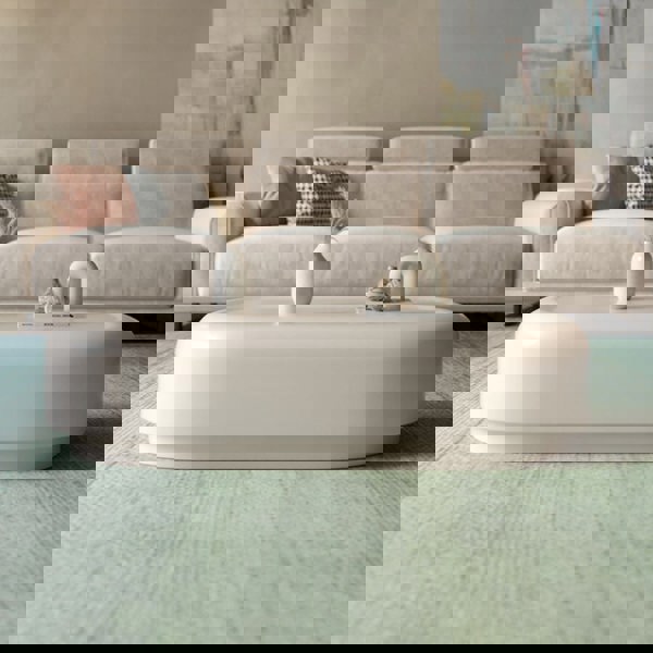 Leah Coffee Table, White-Ritconcept-Rit Concept