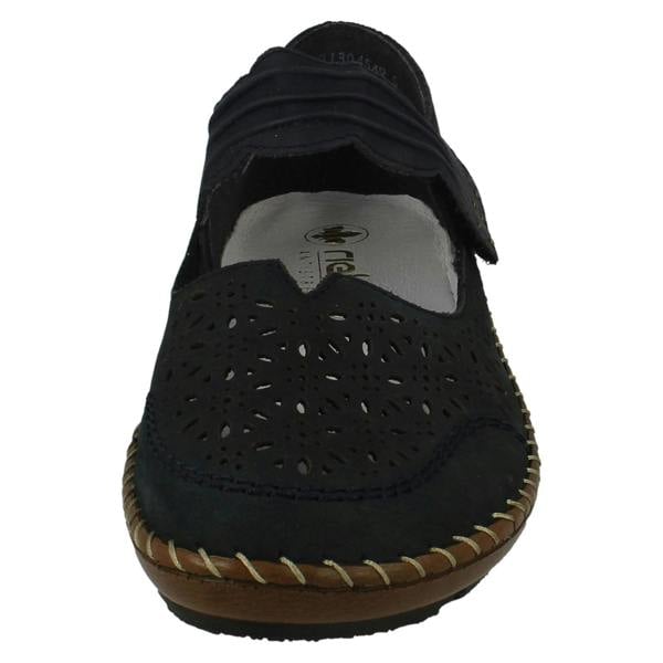 Rieker Ladies Rieker Cut Out Detailed Mary Jane Shoes 44896