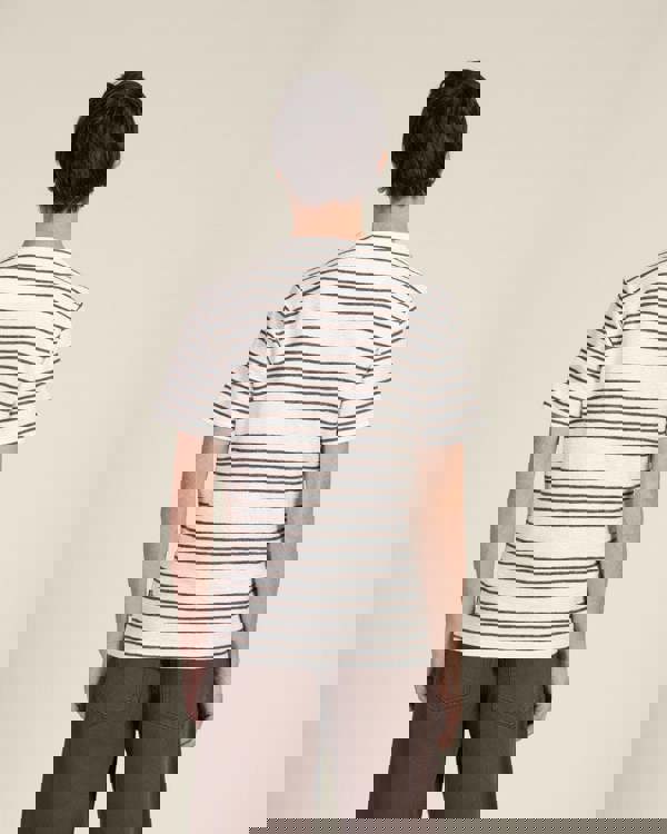 Larsson & Co Striped Towelling T-Shirt