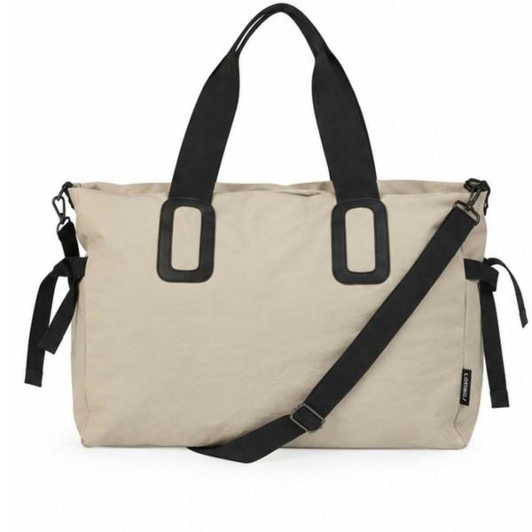 Lorenz Large Crinkled Nylon Travel Holdall