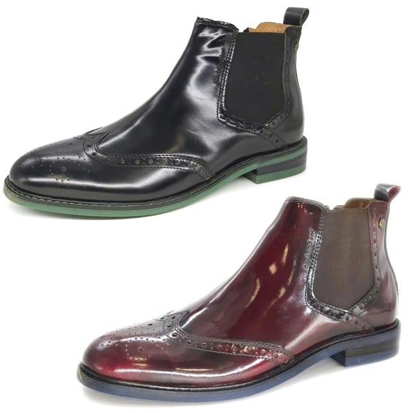 HX London Erith Brogue Chelsea Boots