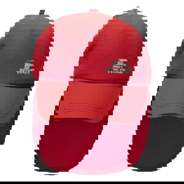 Trespass Childrens/Kids Remie Water Resistant Active Baseball Cap - Red - 