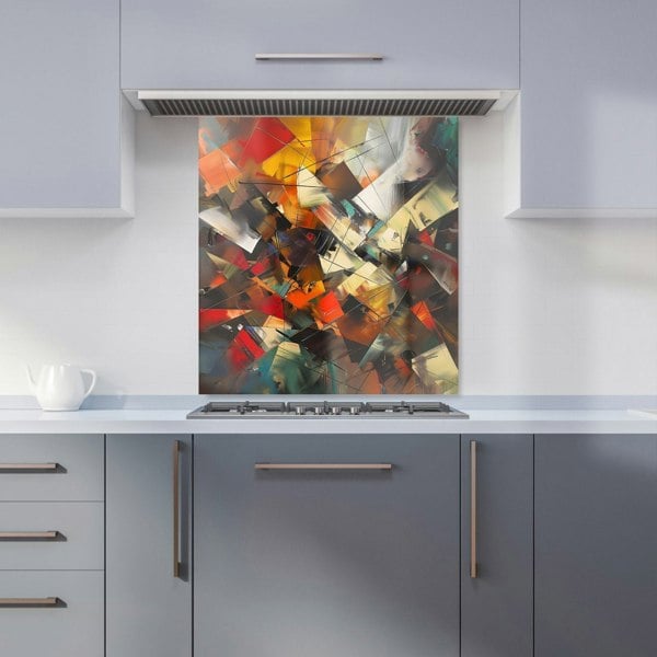 Warren Reed - Designer Dynamic Chaos: Energy Unleashed Kitchen Splashback