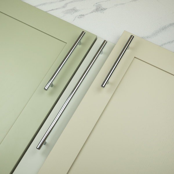 Handle & Home Polished Chrome Bar Handles