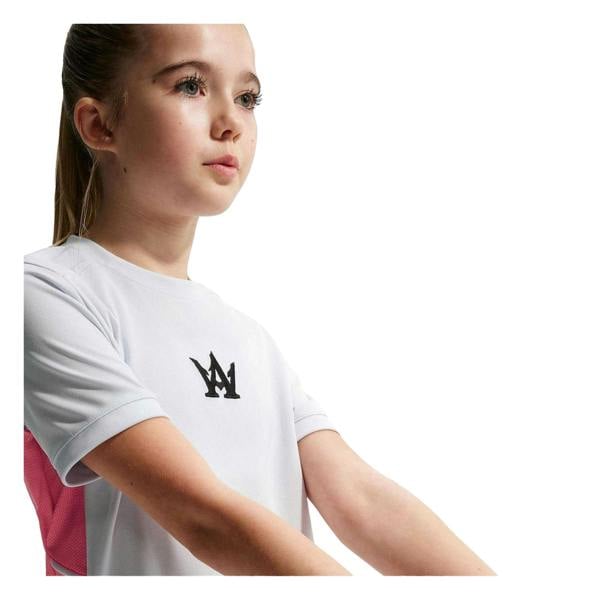 Nike Childrens/Kids Alexiap Logo Performance T-Shirt - Platinum - 