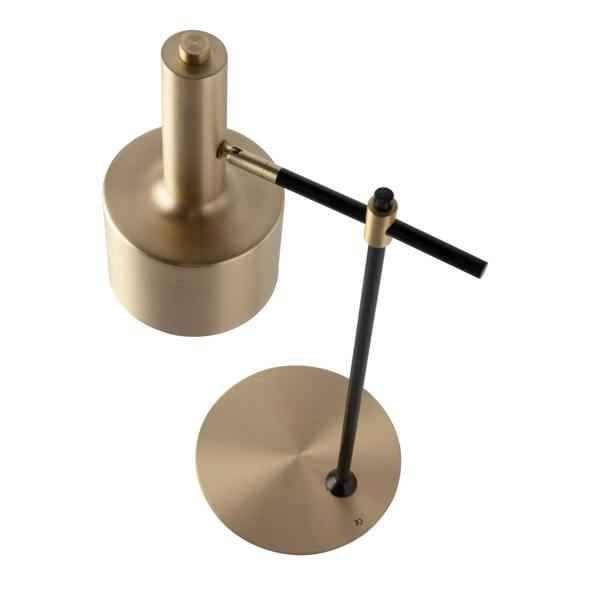 Angel Cerdá Table lamp gold aluminium and black steel 8068