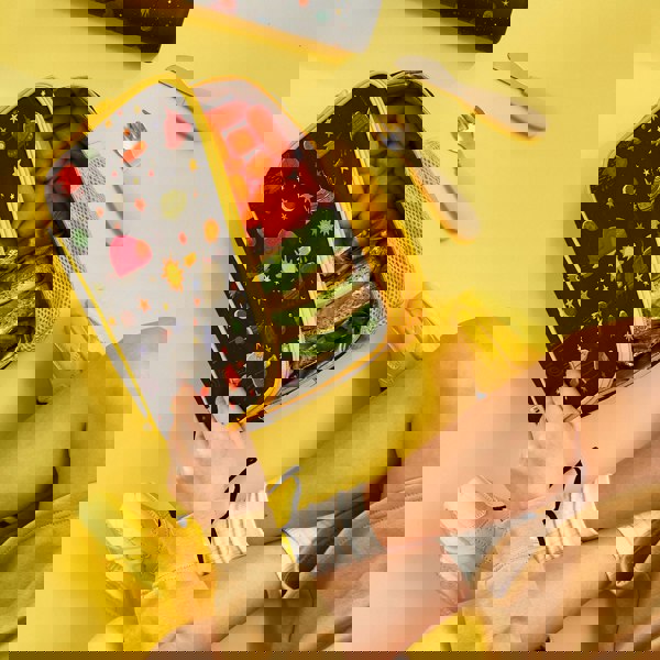 ION8 Kids Lunch Bag, Insulated, Spaceships, Medium