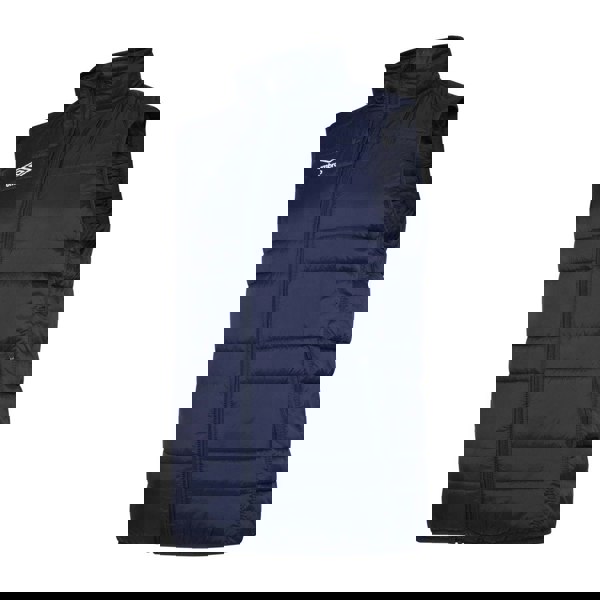 Umbro Mens Club Essential Gilet - Dark Navy/White