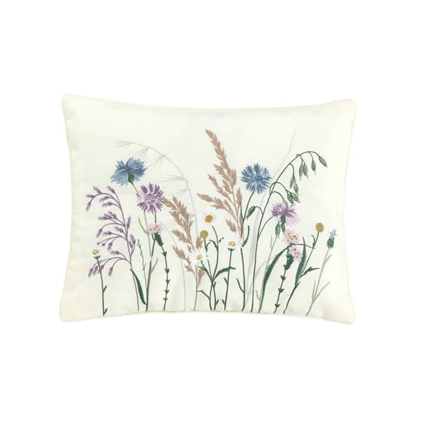 Catherine Lansfield Grasmere Floral Embroidered Cushion