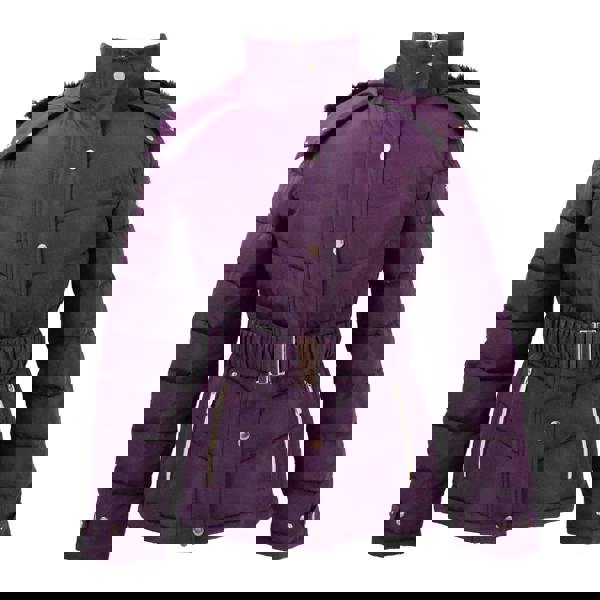 Coldstream Womens/Ladies Cornhill Quilted Coat - Purple - 