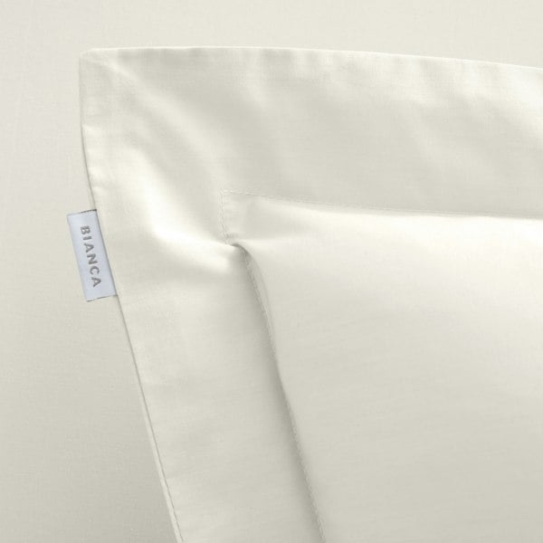 Bianca 200 Thread Count Cotton Percale Oxford Pillowcase Pair